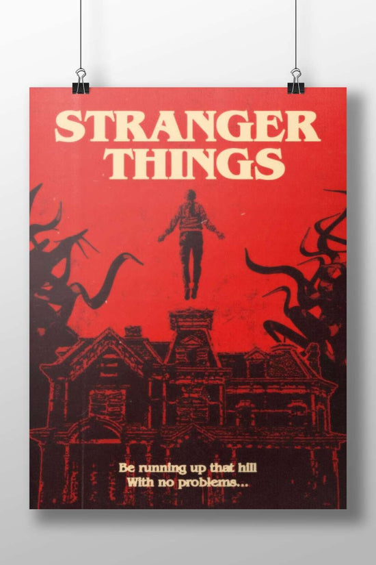 Stranger Things (TV series franchise) Main Subject: Stranger Things (TV series franchise) Matte BoizzBoard rigid print —