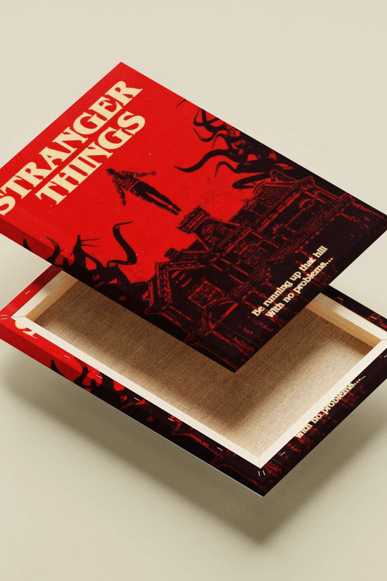 Stranger Things (TV series franchise) Main Subject: Stranger Things (TV series franchise) Canvas wall art — Series wall art