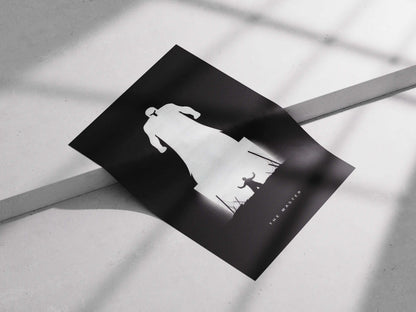 Professor X "The Master" Minimalist Art Poster - Charles Xavier Mutant Power & Leadership Print