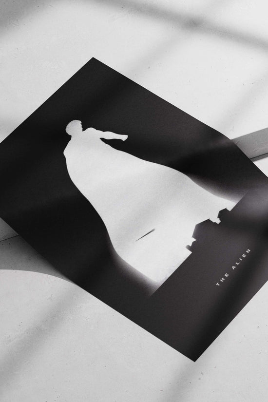 The Alien Main Subject: The Alien Matte poster print — Art wall art India | PosterBoizz