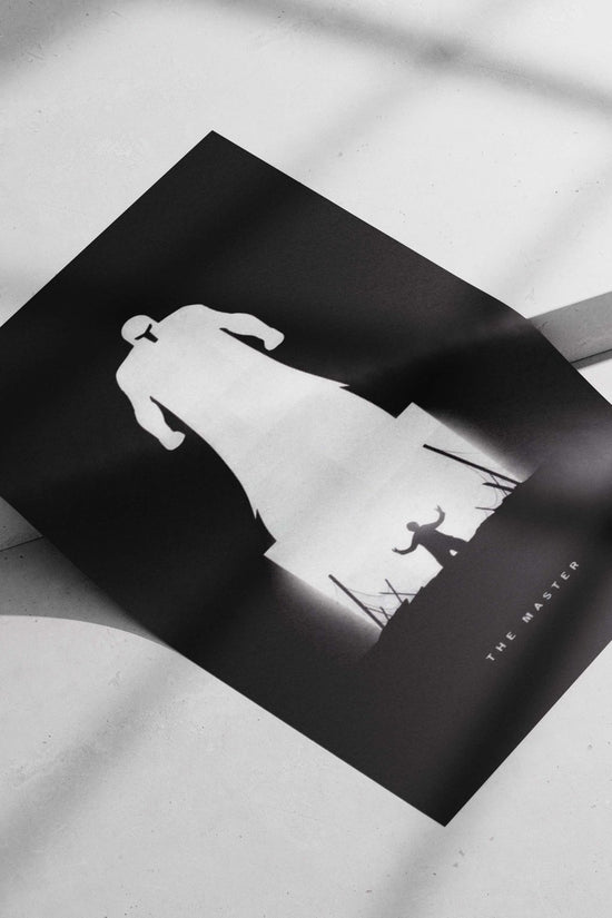 The Master (film title) Main Subject: The Master (film title) Matte poster print — Bollywood wall art India | PosterBoizz