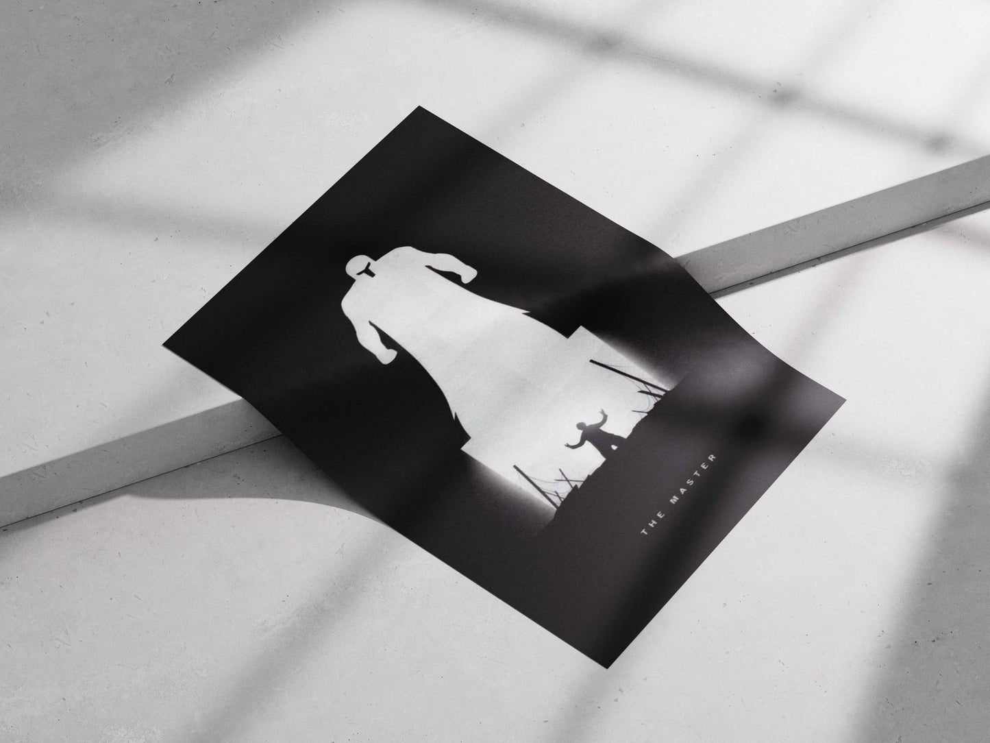 The Master (film title) Main Subject: The Master (film title) Matte poster print — Bollywood wall art India | PosterBoizz