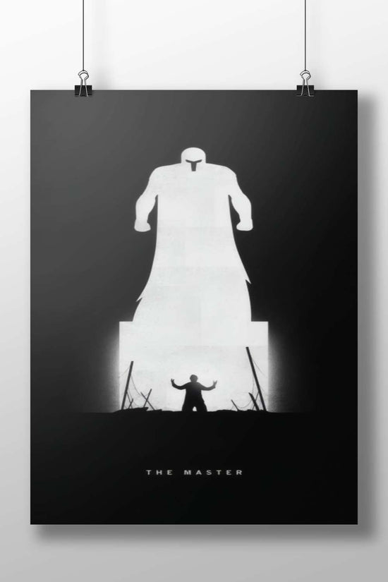 The Master (film title) Main Subject: The Master (film title) Matte BoizzBoard rigid print — Bollywood wall art India |
