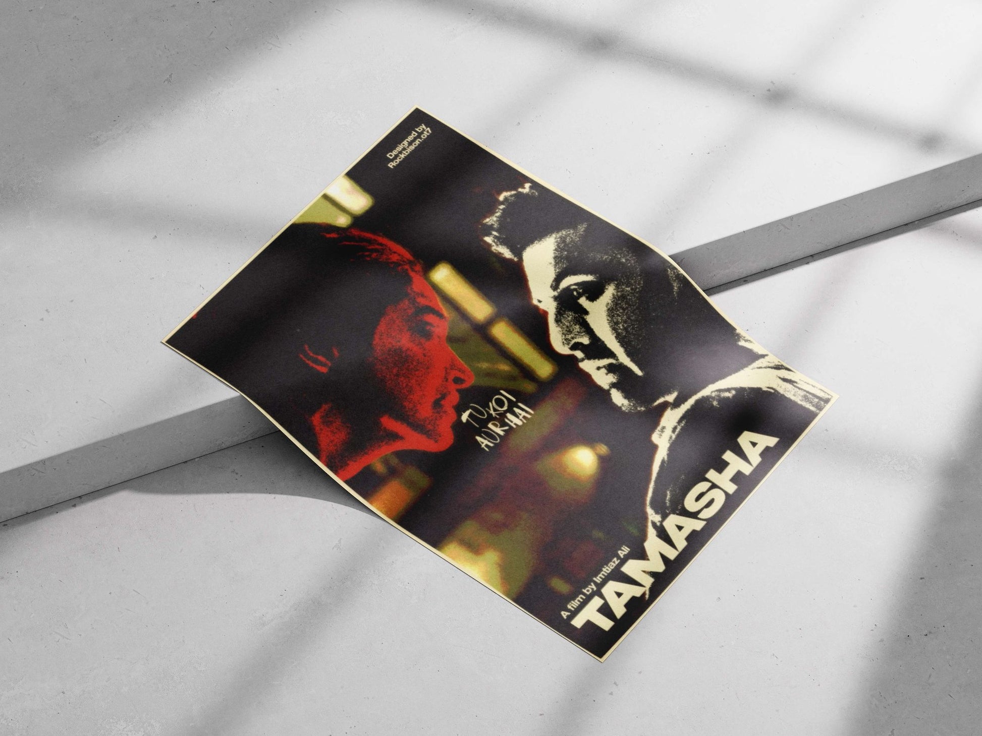 Tamasha (film) Main Subject: Tamasha (film) Matte poster print — Bollywood wall art India | PosterBoizz