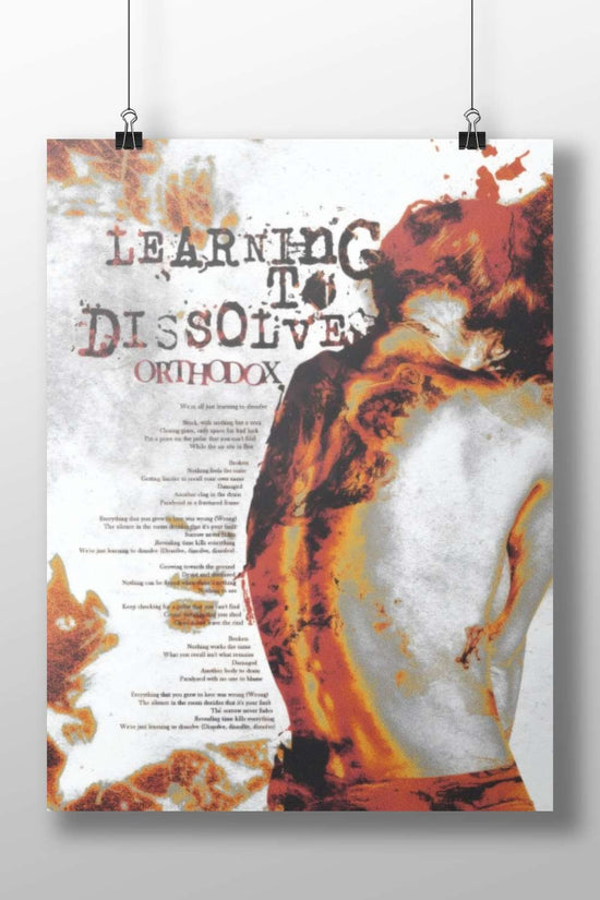 LEARNING TO DISSOLVE ORTHODOX Main Subject: LEARNING TO DISSOLVE ORTHODOX Matte BoizzBoard rigid print — Art wall art India