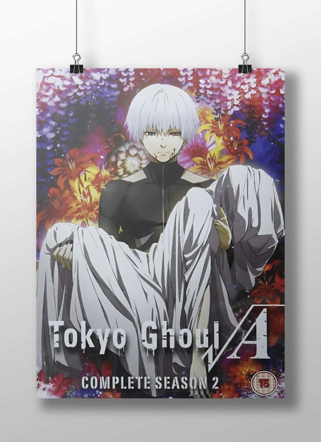 Tokyo Ghoul (anime series) Main Subject: Tokyo Ghoul (anime series) Matte BoizzBoard rigid print — Anime wall art India |
