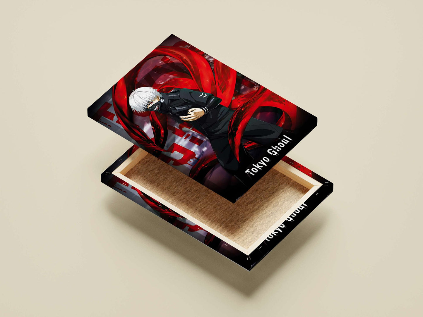 Tokyo Ghoul (anime franchise) Main Subject: Tokyo Ghoul (anime franchise) Canvas wall art — Anime wall art India |