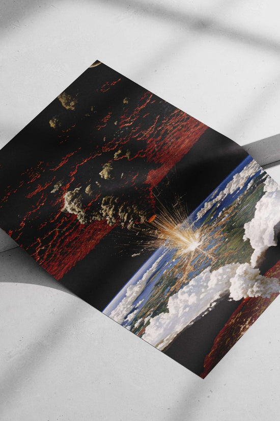 Nuclear explosion Main Subject: Nuclear explosion Matte poster print — Art wall art India | PosterBoizz