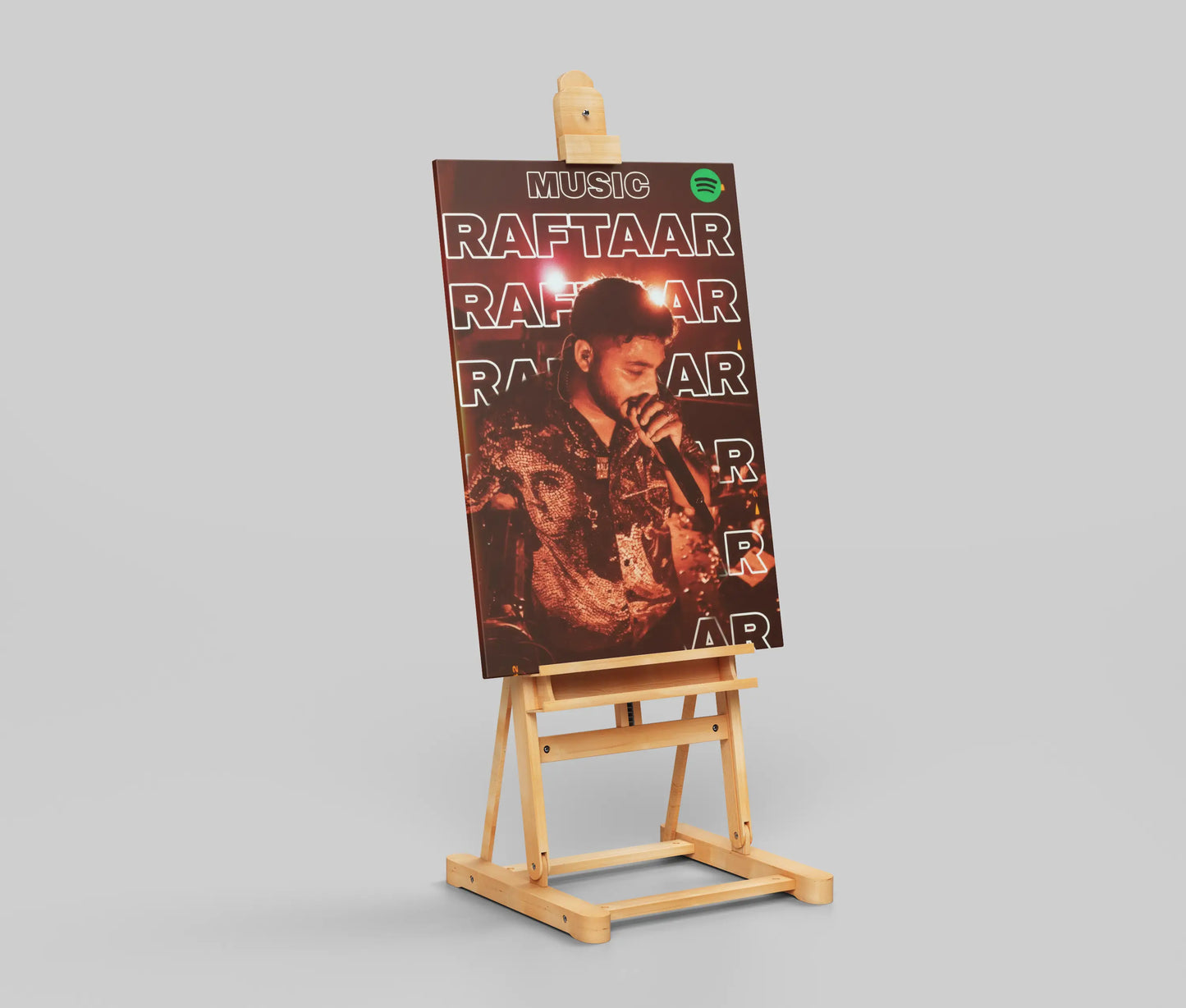 "Tera Bhai Raftaar" - Live Performance Music Poster