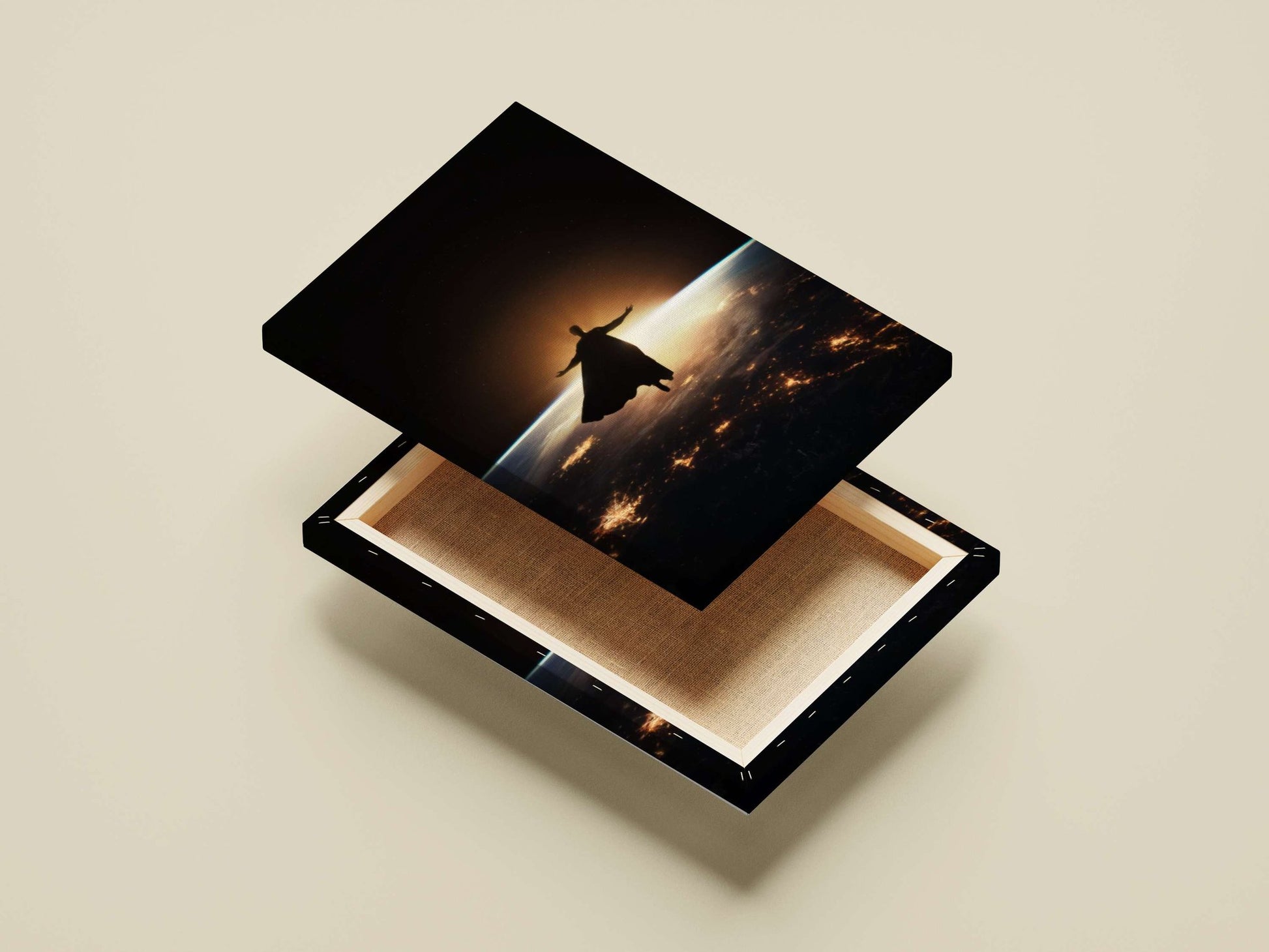 Superman (DC Comics franchise) Main Subject: Superman (DC Comics franchise) Canvas wall art — Superhero wall art India |