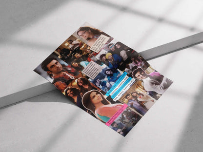 Yeh Jawaani Hai Deewani Poster – Bollywood Dialogue Collage Wall Art | Ranbir & Deepika | YJHD Movie Quote Aesthetic