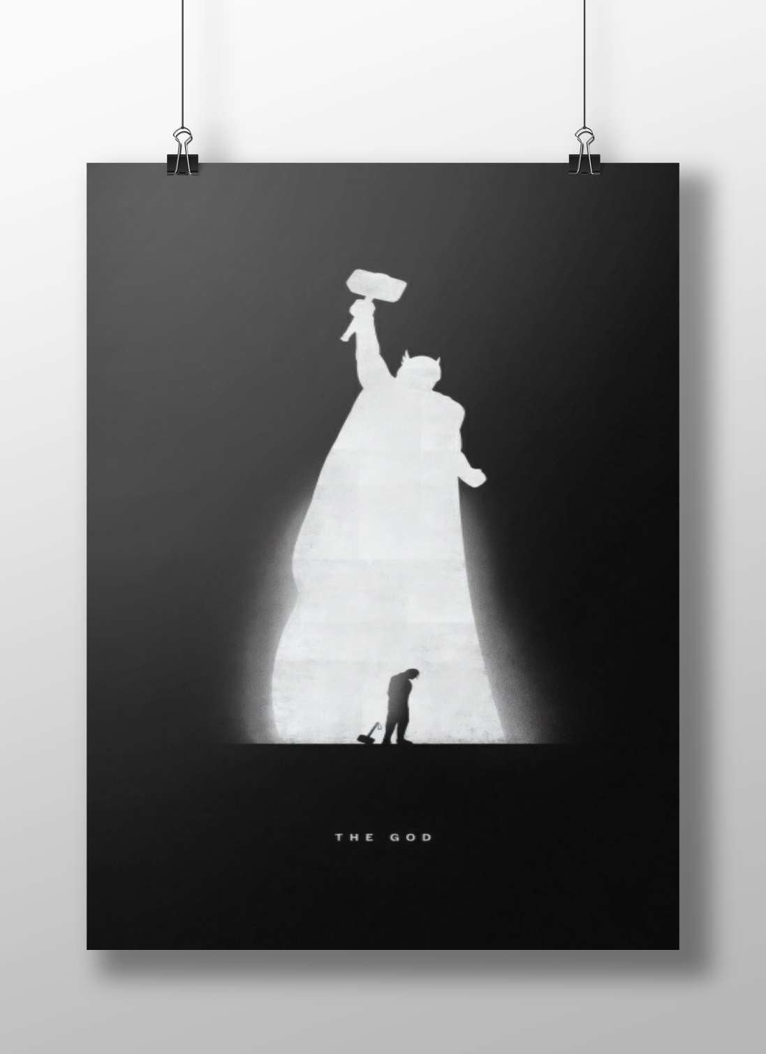 Thor (Marvel Comics) Main Subject: Thor (Marvel Comics) Matte BoizzBoard rigid print — Superhero wall art India | PosterBoizz