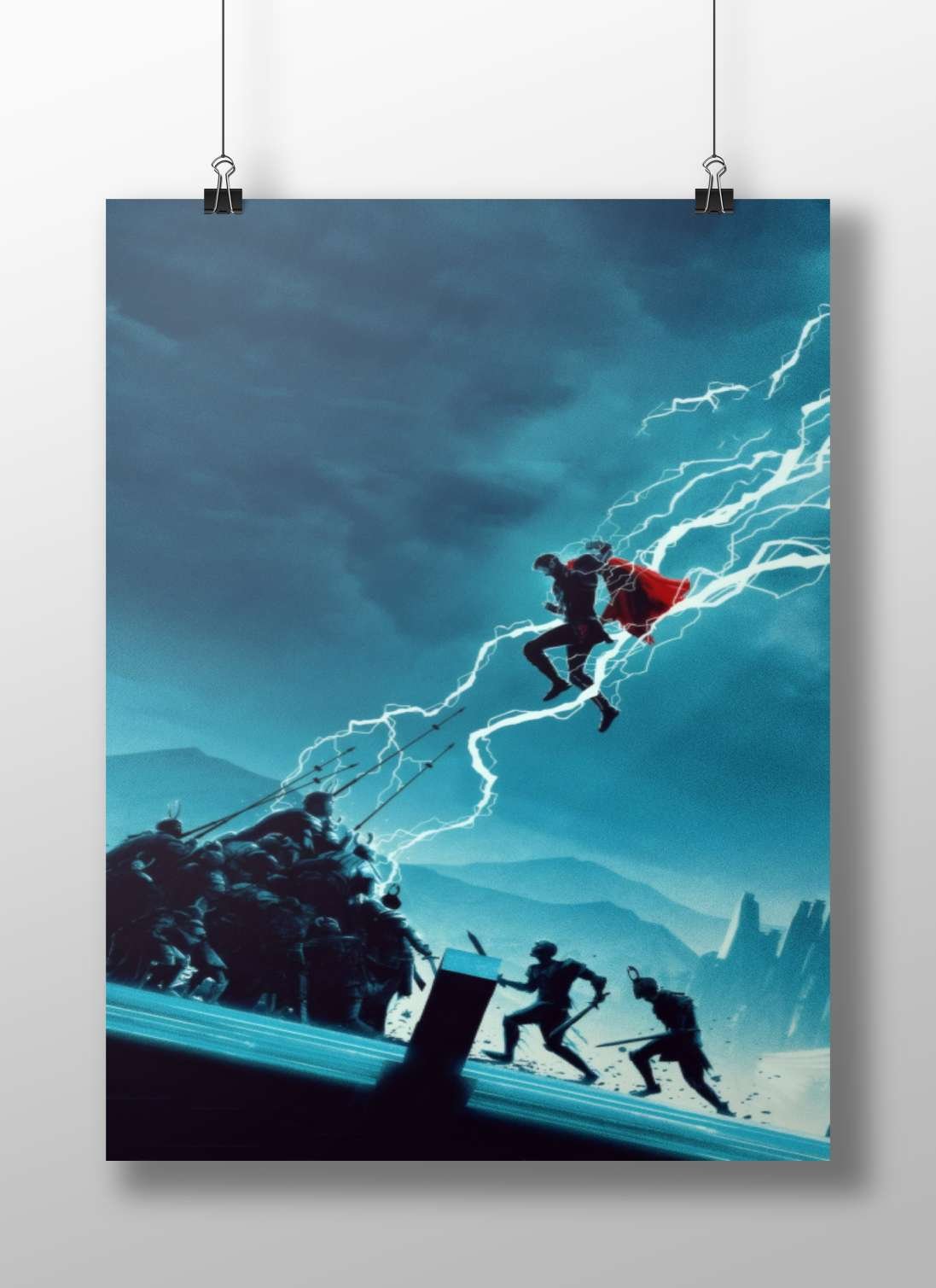 Superman and Batman (DC Universe) Main Subject: Superman and Batman (DC Universe) Matte BoizzBoard rigid print — Superhero