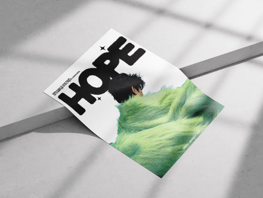 "HOPE" - With Hope in Your Heart Inspirational Art Print