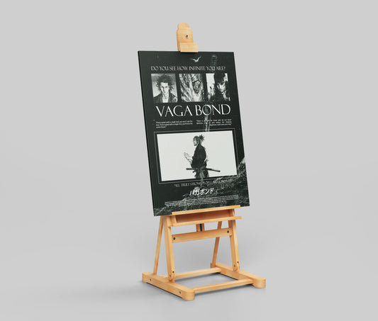 Vagabond "Do You See How Infinite You Are?" Musashi Miyamoto Manga Art Print - Samurai Philosophy Poster