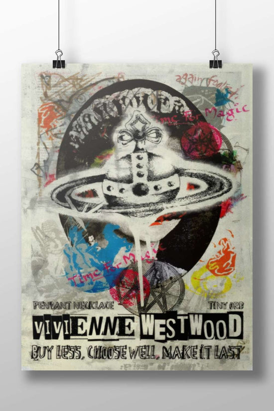 Vivienne Westwood Main Subject: Vivienne Westwood Matte BoizzBoard rigid print — Art wall art India | PosterBoizz