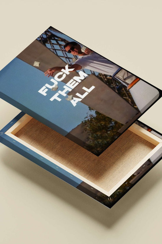 Michael Corleone from The Godfather franchise Main Subject: Michael Corleone from The Godfather franchise Canvas wall art —