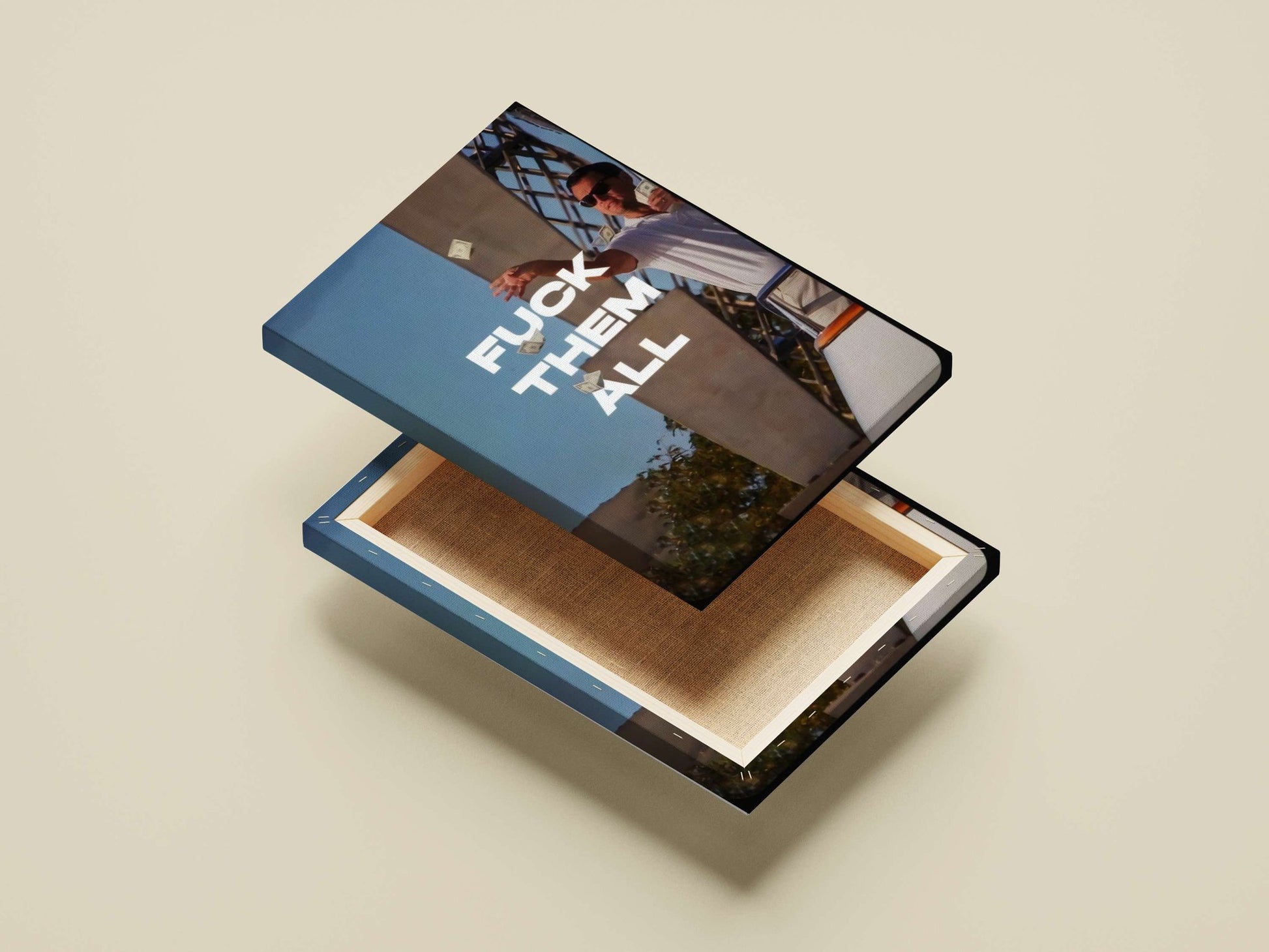 Michael Corleone from The Godfather franchise Main Subject: Michael Corleone from The Godfather franchise Canvas wall art —