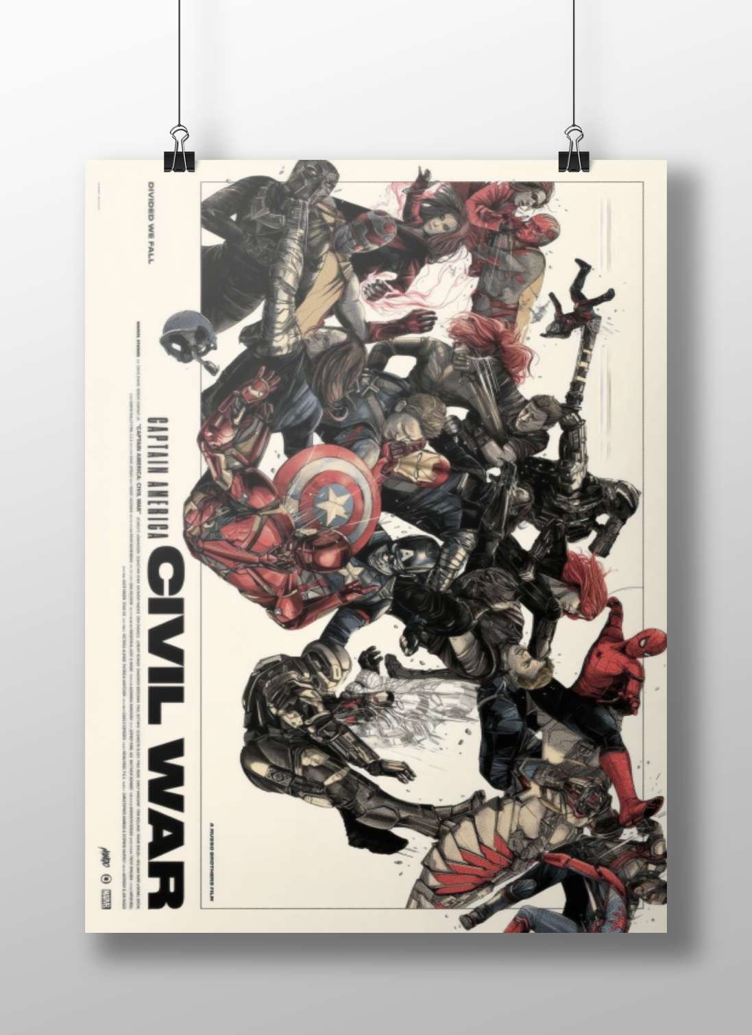 Captain America (Steve Rogers), Iron Man (Tony Stark), Black Widow (Natasha Romanoff), Black Panther (T'Challa), and other