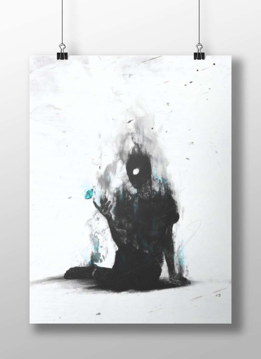 Modern Digital Matte BoizzBoard rigid print — Art wall art India | PosterBoizz