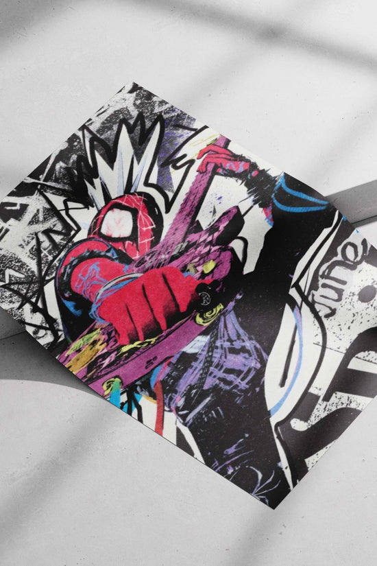 Spider-Man (Marvel) Main Subject: Spider-Man (Marvel) Matte poster print — Superhero wall art India | PosterBoizz