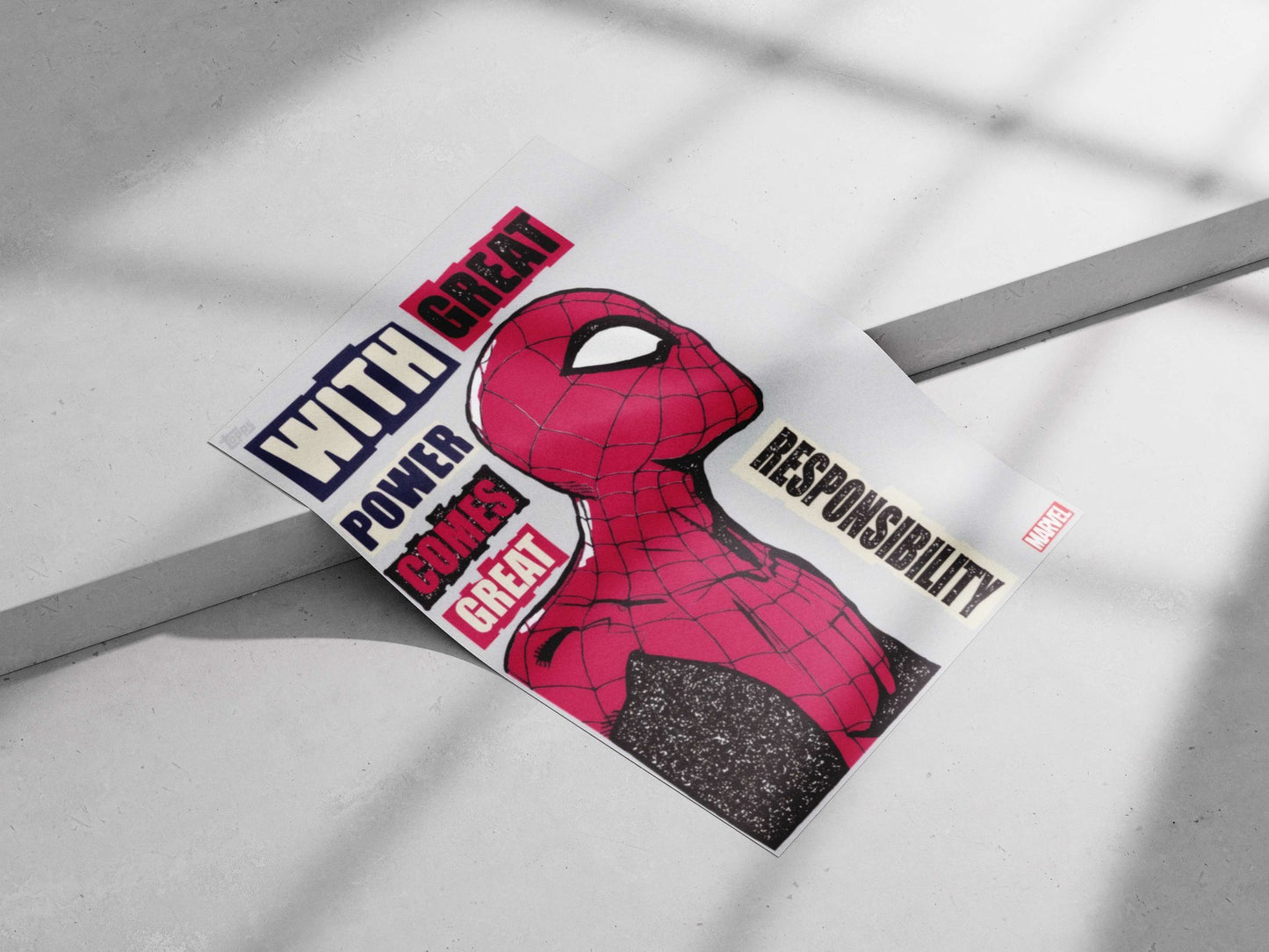 Spider-Man (Marvel) Main Subject: Spider-Man (Marvel) Matte poster print — Superhero wall art India | PosterBoizz