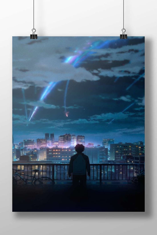 The anime film "Your Name" (Kimi no Na wa) Main Subject: The anime film "Your Name" (Kimi no Na wa) Matte BoizzBoard rigid