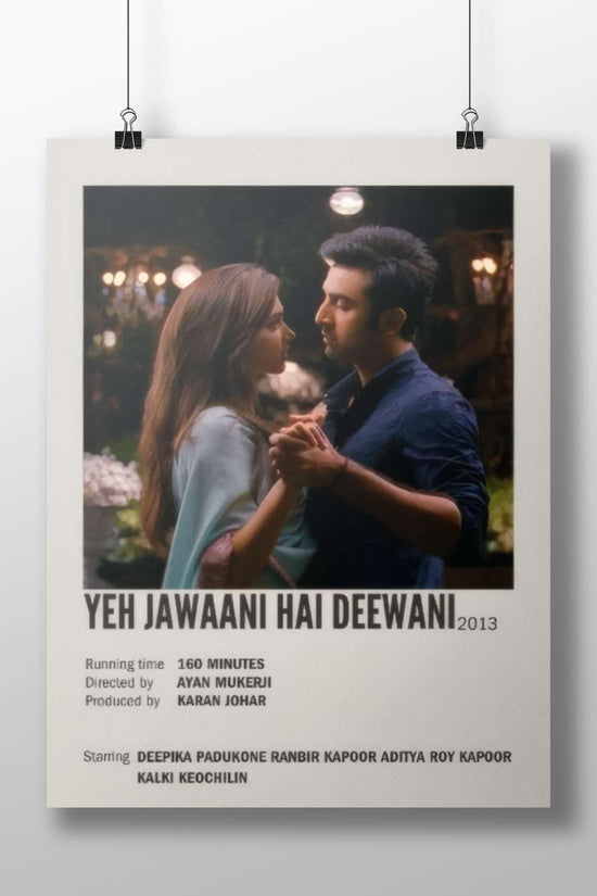 Yeh Jawaani Hai Deewani (2013) Main Subject: Yeh Jawaani Hai Deewani (2013) Matte BoizzBoard rigid print — Bollywood wall
