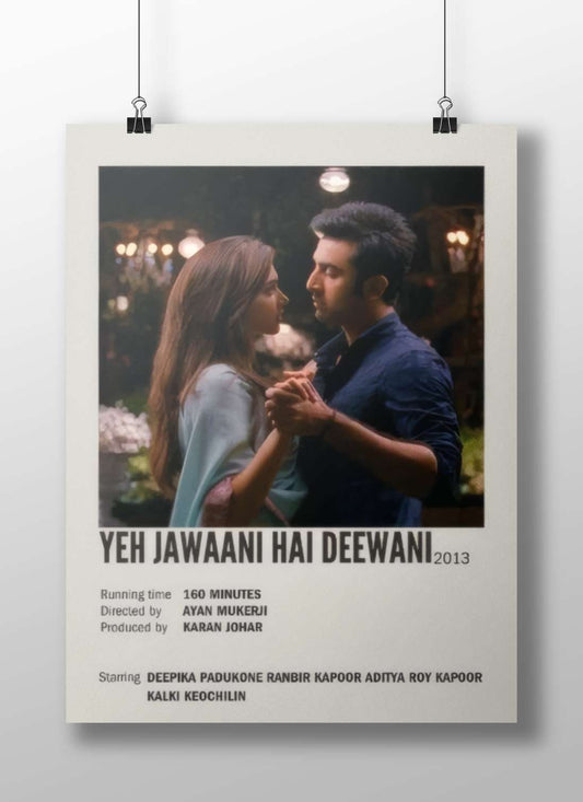 Yeh Jawaani Hai Deewani (2013) Main Subject: Yeh Jawaani Hai Deewani (2013) Matte BoizzBoard rigid print — Bollywood wall