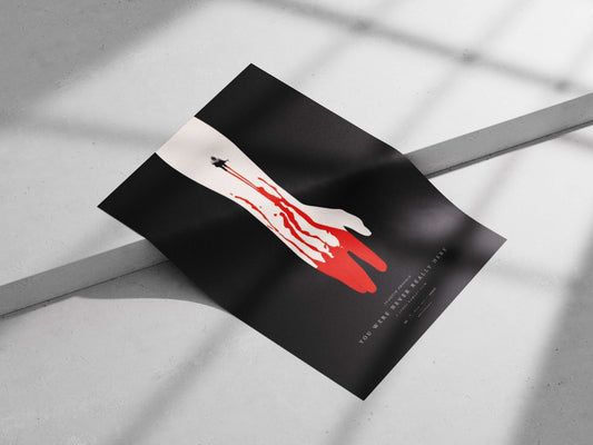 YOU WERE NEVER REALLY HERE (film title) Main Subject: YOU WERE NEVER REALLY HERE (film title) Matte poster print — Bollywood