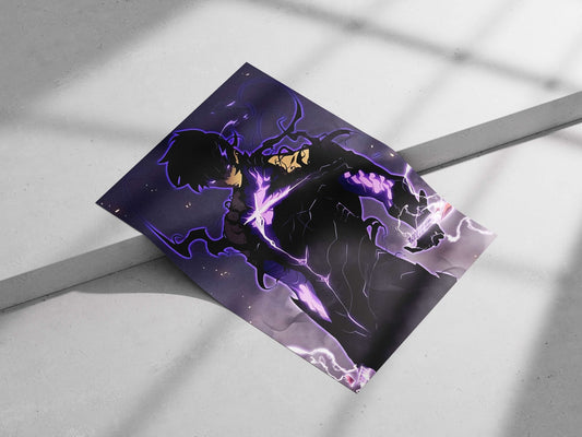 Jinsei from the Baki franchise Jinsei - Baki Tragic Hero Poster