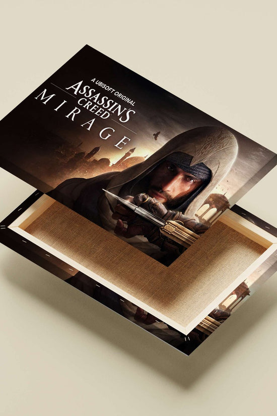 Assassin's Creed Mirage Main Subject: Assassin's Creed Mirage Canvas wall art — Gaming wall art India | PosterBoizz