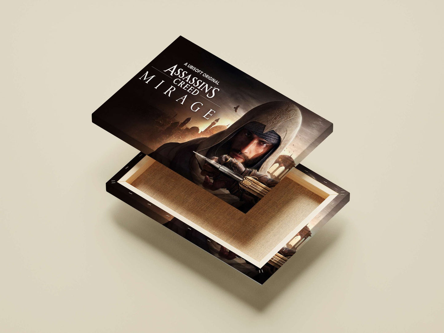 Assassin's Creed Mirage Main Subject: Assassin's Creed Mirage Canvas wall art — Gaming wall art India | PosterBoizz