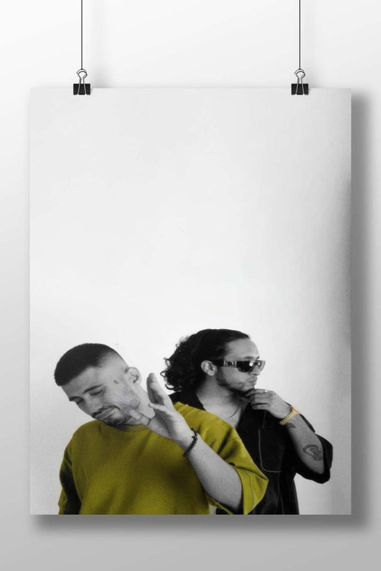 Two men Dinesh & Raju - Best Friends Poster