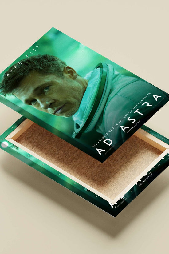 Brad Pitt as the lead in Ad Astra (movie) Brad Pitt - Ad Astra Poster