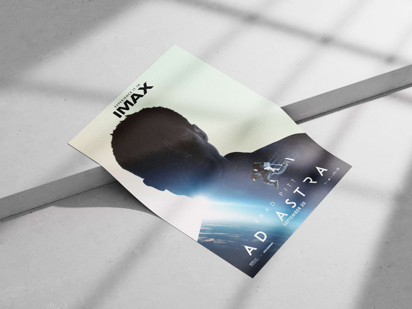 Ad Astra (the movie) Ad Astra - Astronaut'S Journey Poster