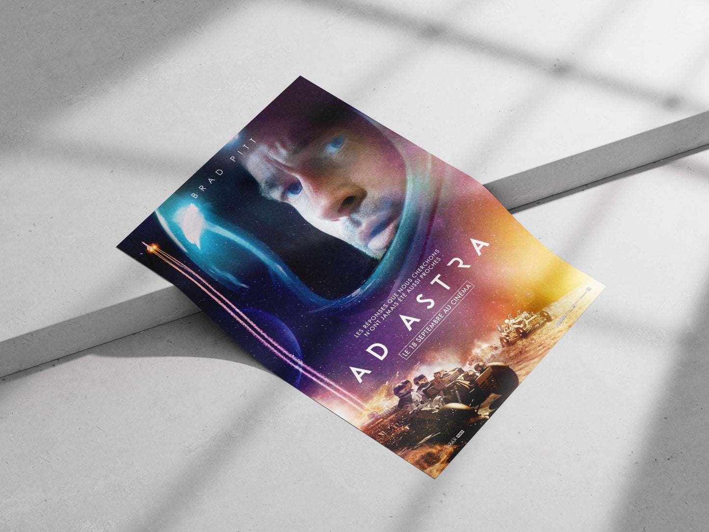 Ad Astra (2019 film) Ad Astra - Intergalactic Journey Poster
