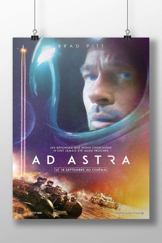 Ad Astra (2019 film) Ad Astra - Intergalactic Journey Poster