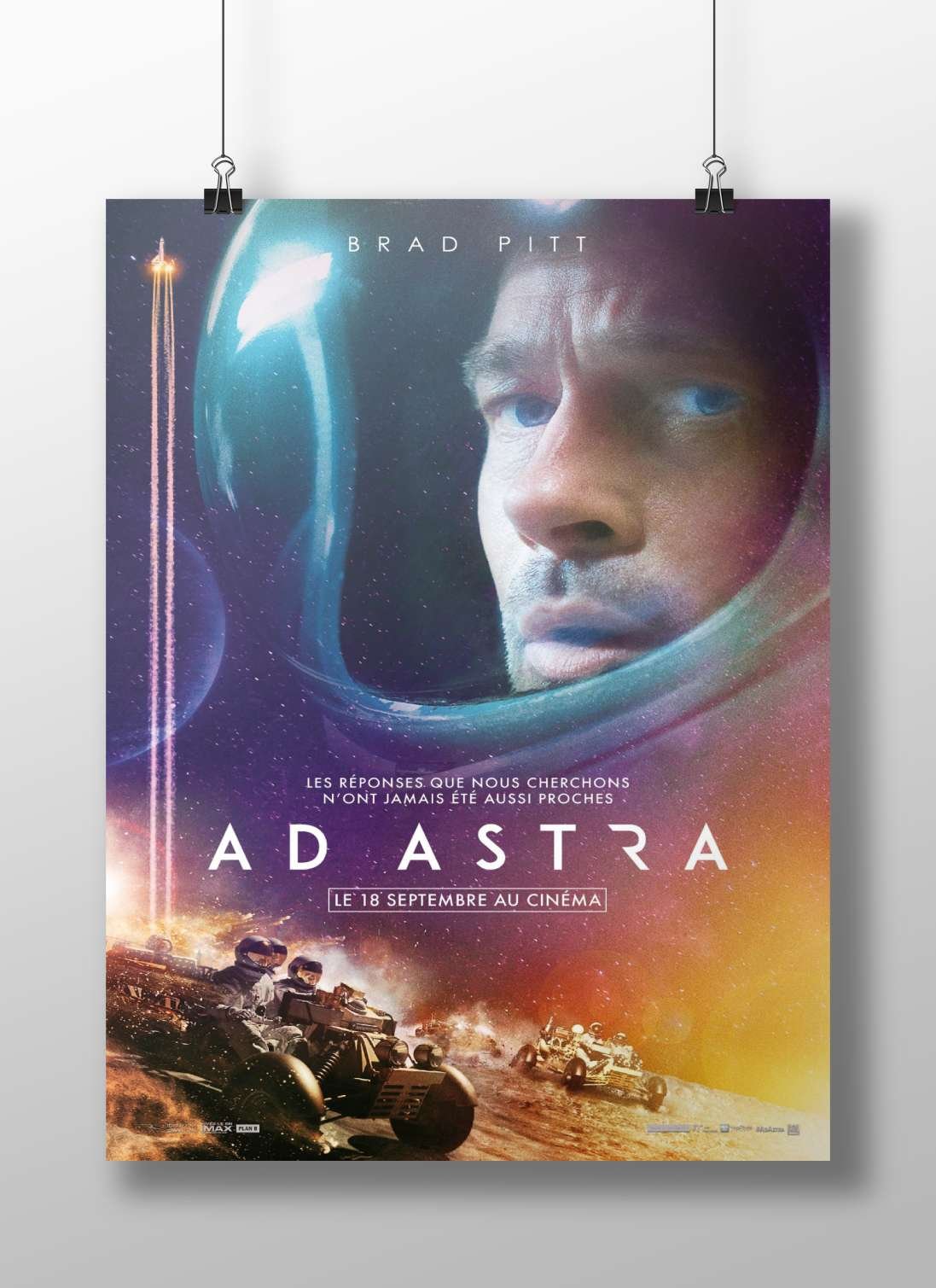 Ad Astra (2019 film) Ad Astra - Intergalactic Journey Poster