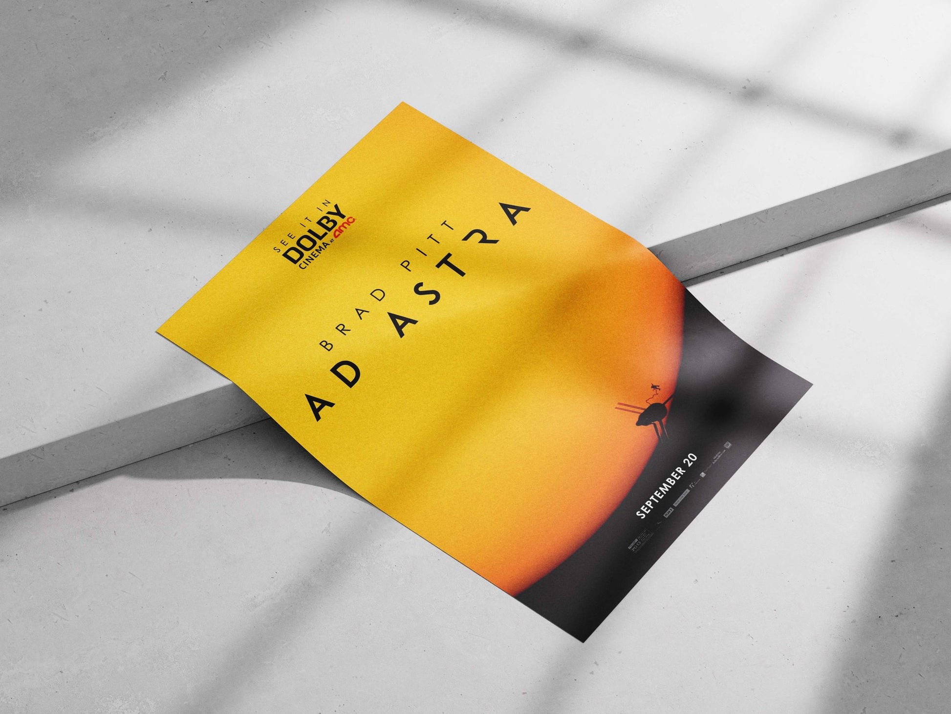 Ad Astra (movie) Ad Astra - Cosmic Journey Poster