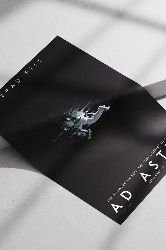 Ad Astra - Deep Space Noir Poster