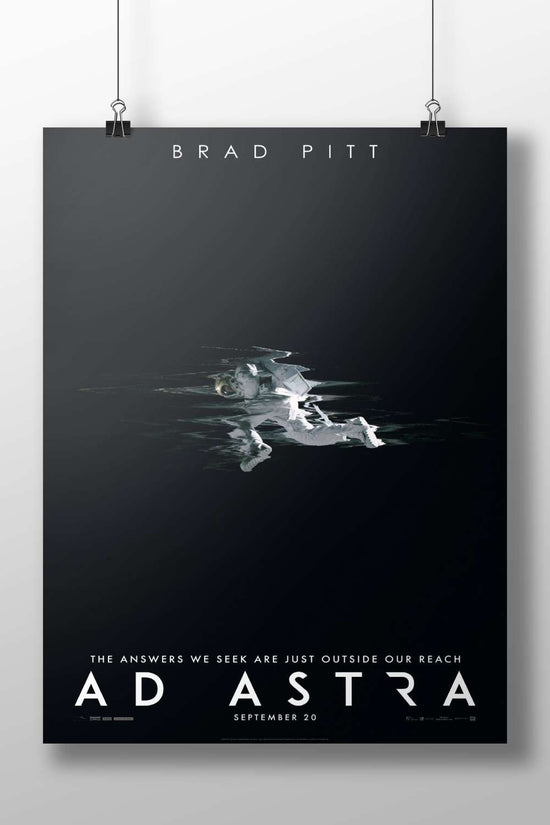Ad Astra - Deep Space Noir Poster