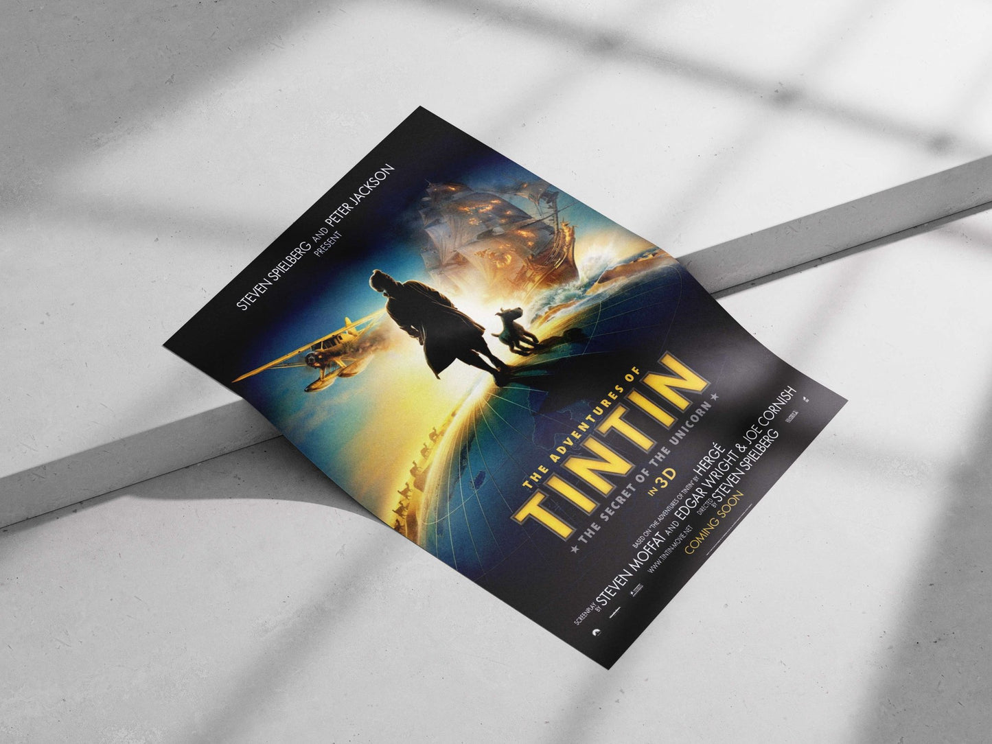 The Adventures of Tintin franchise (by Hergé) Tintin - Adventure Begins Poster