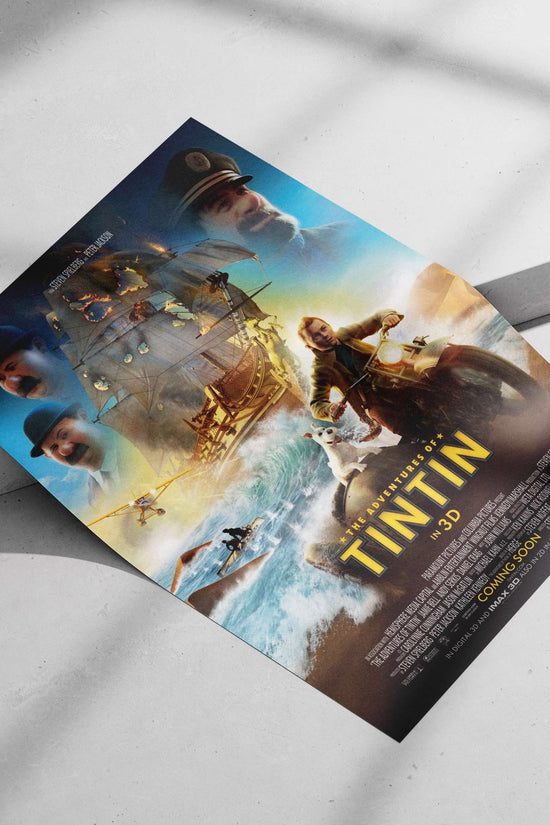 The Adventures Of Tintin - Mystery In The Red Sea Poster