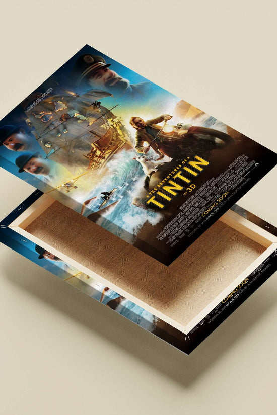 The Adventures Of Tintin - Mystery In The Red Sea Poster
