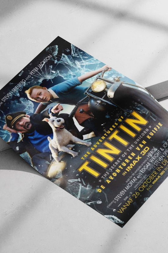 The Adventures of Tintin (franchise) The Adventures Of Tintin - Journey To The Unknown Poster