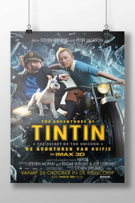 The Adventures of Tintin (franchise) The Adventures Of Tintin - Journey To The Unknown Poster