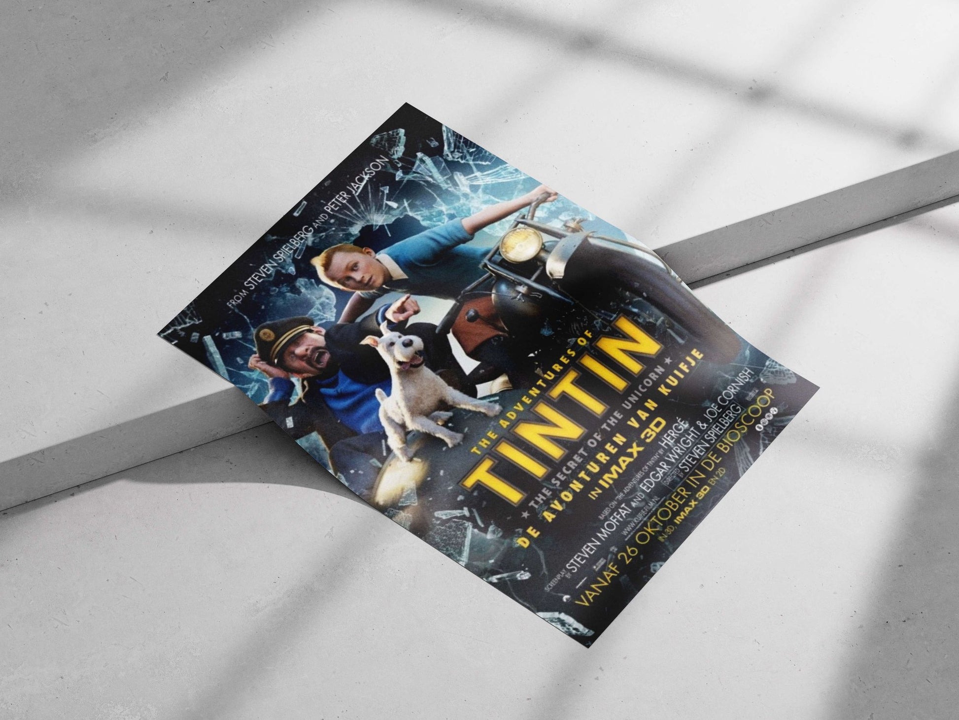 The Adventures of Tintin (franchise) The Adventures Of Tintin - Journey To The Unknown Poster