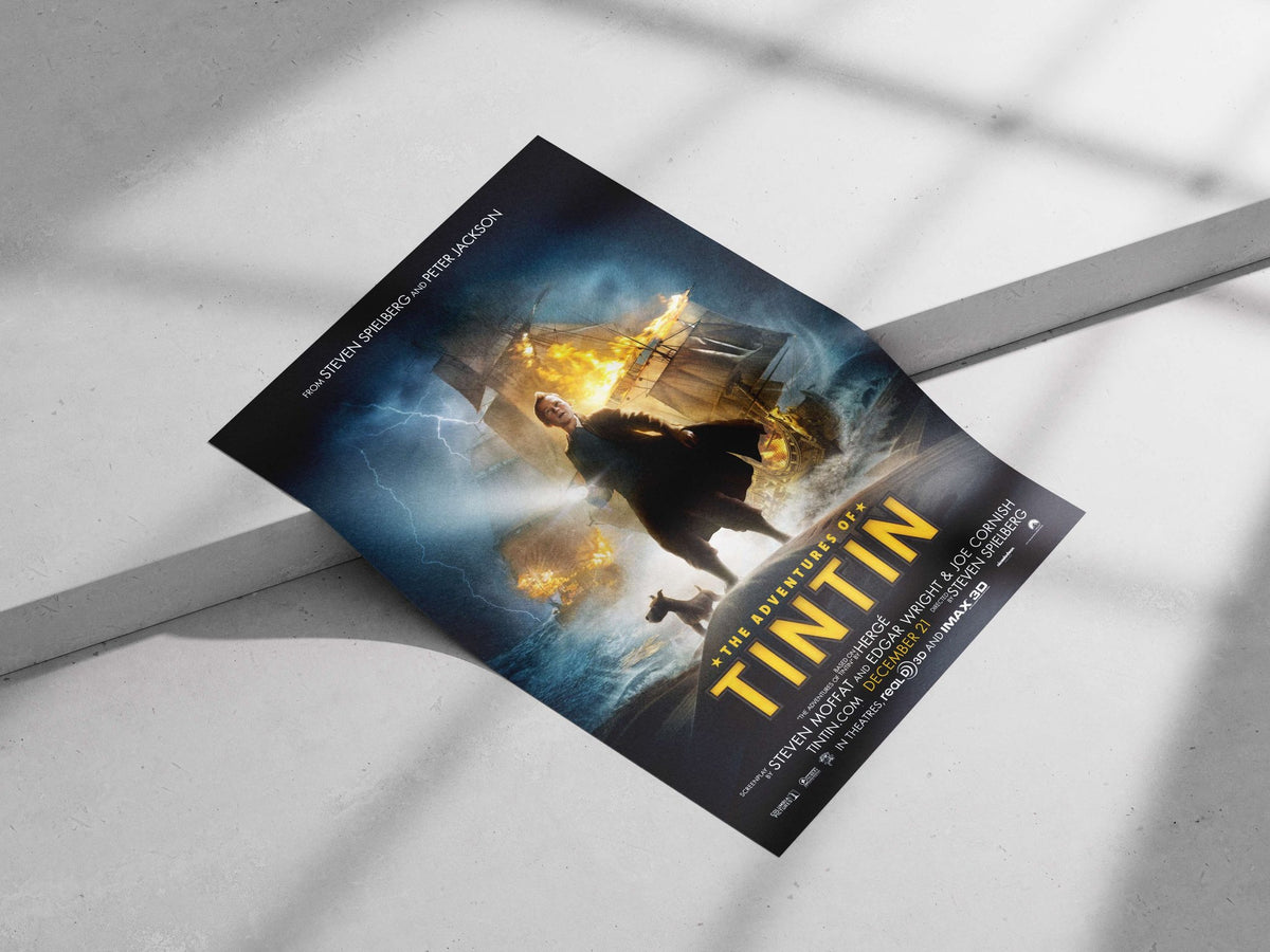 Tintin (the franchise based on Hergé’s comics) Tintin - Adventure Noir Poster