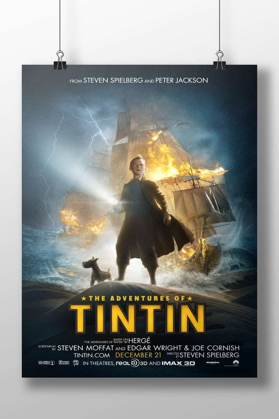 Tintin (the franchise based on Hergé’s comics) Tintin - Adventure Noir Poster
